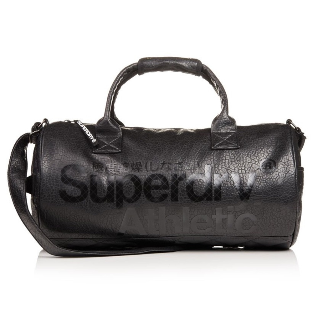 Superdry Athletic Barrel Bag medium size duffle EUC